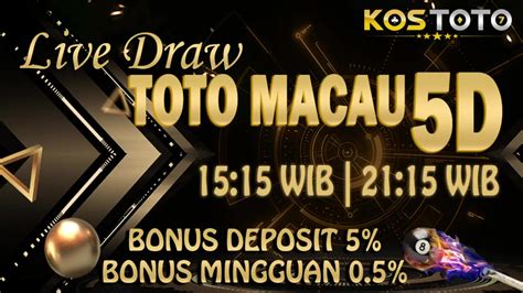 pengeluaran toto macau 5d|Live Draw Macau 5D Tercepat .